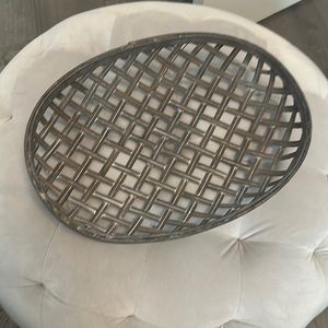 Woven (shallow) Basket - appx 9” x 12”